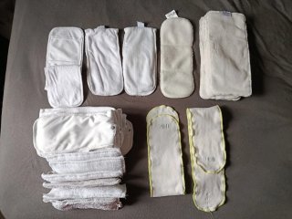 Pañales de tela recién nacido