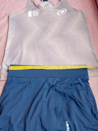 Conjunto chica BULLPADEL camiseta + 2 faldas Kopen