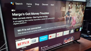 Televisión Engel 50" Smart TV WiFi con defecto