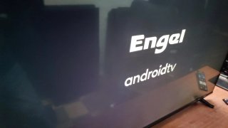 Televisión Engel 50" Smart TV WiFi con defecto