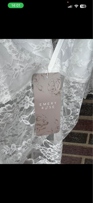 Top encaje blanco