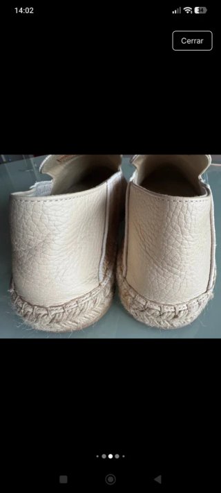 Louis Vuitton Espadrilles Beige y Blanco