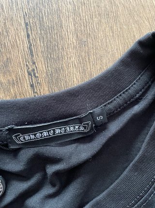 Camiseta Chrome Hearts Negra