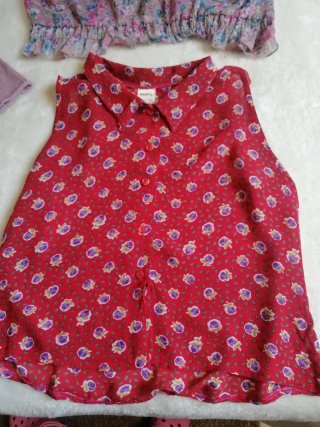 Lote 4 Blusas Verano Mujer Talla S/M varias marcas