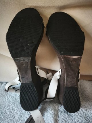 Sandalias cuña Zara Talla 38