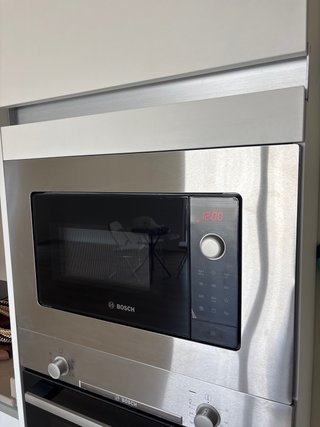 Microondas integrable Bosch Acero Inoxidable