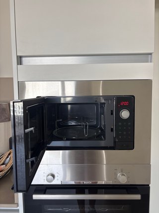 Microondas integrable Bosch Acero Inoxidable