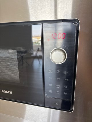 Microondas integrable Bosch Acero Inoxidable