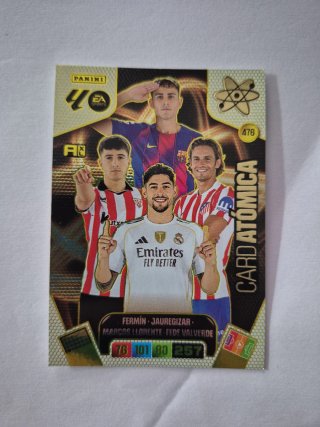 Carta Panini Card Atómica 476