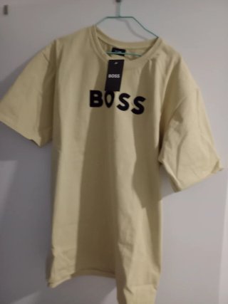 Camiseta BOSS Beige Talla M