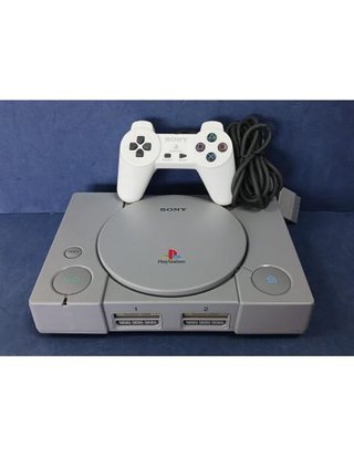CONSOLA PS1 CON CABLES MANDO Y MOCHILA