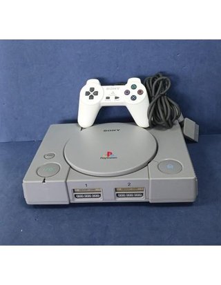 CONSOLA PS1 CON CABLES MANDO Y MOCHILA