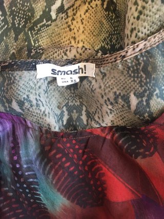 Camiseta Smash! Talla Única Estampada