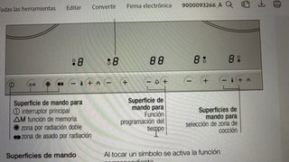 Vitrocerámica Bosch inducción 4 fuegos