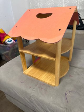 Casita casa de muñecas de madera para muñecas