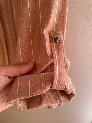 Blazer Oversize Stradivarius Salmón Talla M
