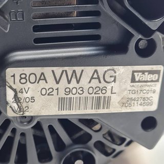 ALTERNADOR VOLKSWAGEN VOLKSWAGEN PASSAT BERLINA (3C2) 2005-2010