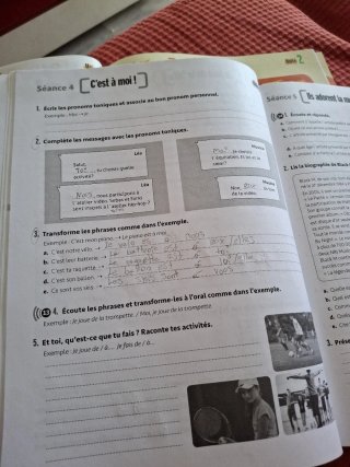 Libro 1 ESO DE FRances Grand Merci! 2. Cahier d'ac