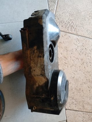 Tapa motor derbi Variant start lado variador