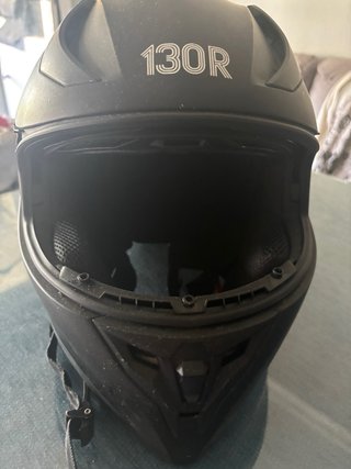 Casco Integral Moto 130R Negro