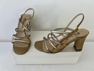 Zapatos tacón El Corte Inglés Piel Napa Talla 37