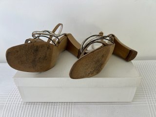 Zapatos tacón El Corte Inglés Piel Napa Talla 37