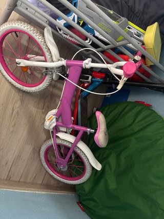 Bicicleta infantil niña rosa