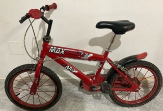 Bicicleta BMX Roja MAX FORMULA