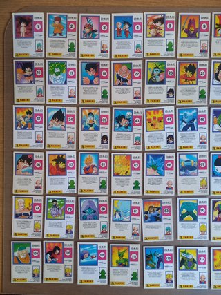 Cromos Dragon Ball Z Combat Cards Panini cartas