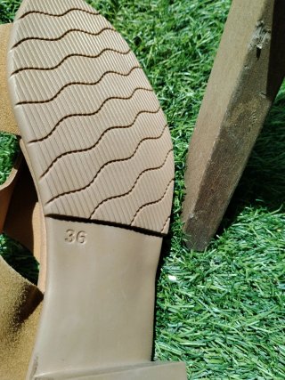 Sandalias spk beige/marrón