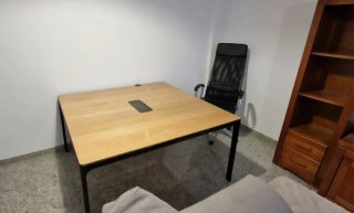 Escritorio/Mesa Ikea Madera y Metal