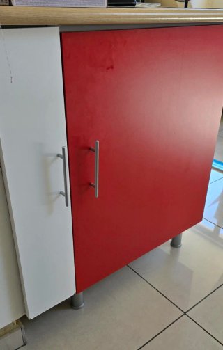 Módulos de cocina madera y metal