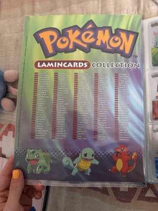 Álbum Pokémon Lamincards Casi Completo
