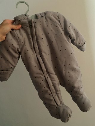 Mono de bebé estrellas 1-3 meses