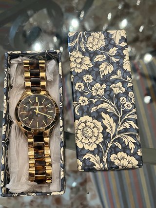 Reloj Michael Kors Mujer Tortoise y Dorado