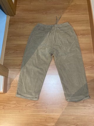Pantalón Pana Marrón Talla M Pull&Bear