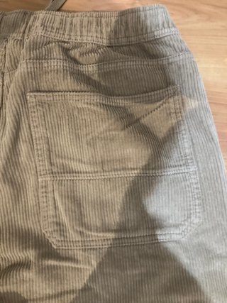 Pantalón Pana Marrón Talla M Pull&Bear