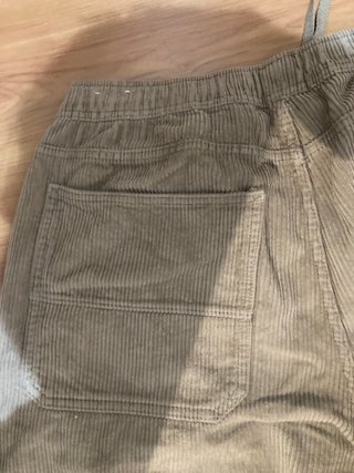 Pantalón Pana Marrón Talla M Pull&Bear