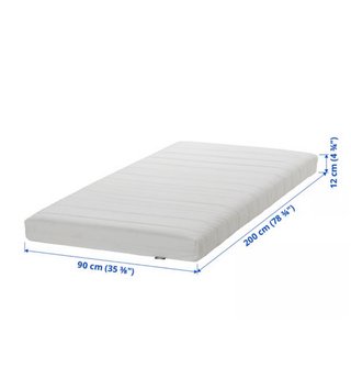 Cama individual IKEA madera