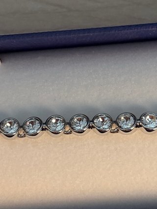 Pulsera Swarovski Tennis Plata
