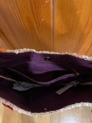 Bolso Zara con abalorios y lentejuelas