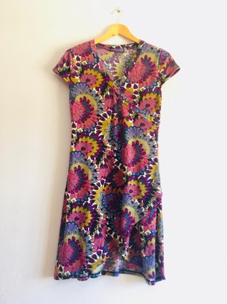 Vestido estampado Purple Jam Talla XL - L