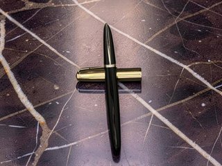 Pluma Parker 51 Vintage Negra y Oro