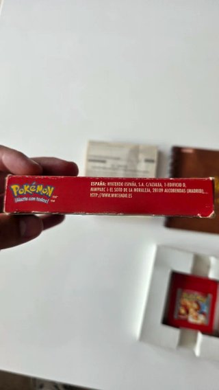 Pokémon Rojo Game Boy Edición Roja