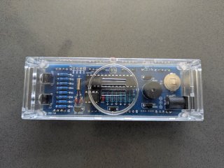 Reloj LED Digital Transparente original