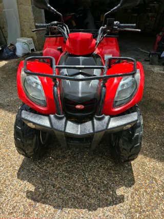 Quad Rojo Todoterreno