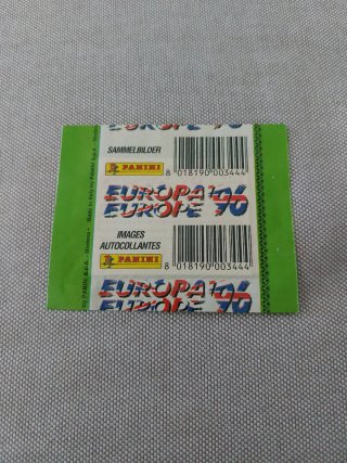 Bustina Panini Euro 96 Sigillata Rara
