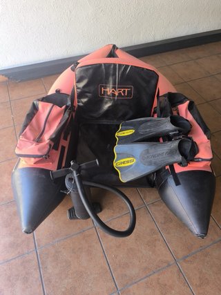 Pato de pesca hinchable HART
