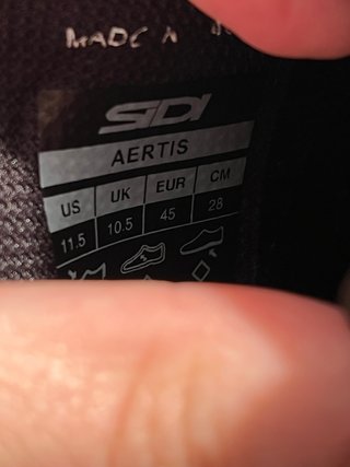 NUEVAS Zapatillas SIDI AERTIS MTB talla 45