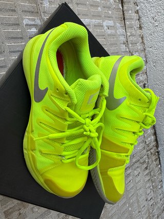 Zapatillas Nike Tenis Verde Neón